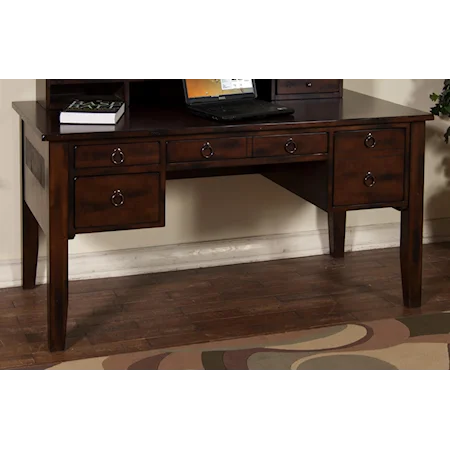 Writing Desk with Keyboard Drawer